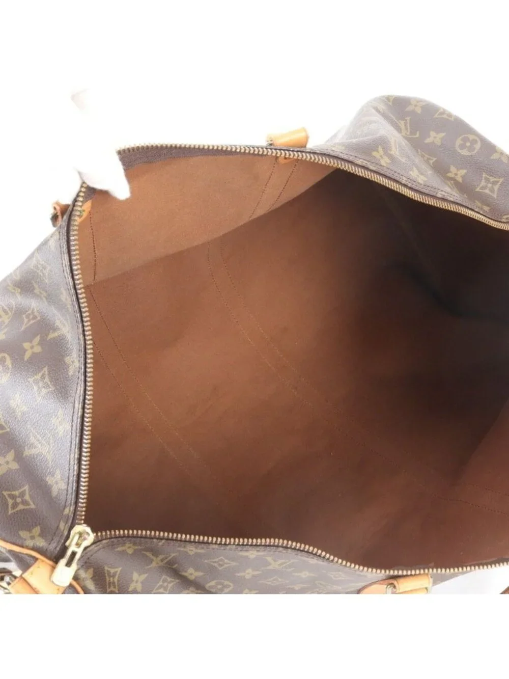 Louis Vuitton Monogram Keepall Bandouliere 60 Leather 2-Way Boston Bag Crossbody